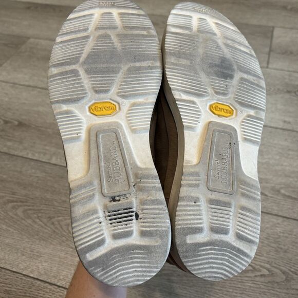 Samuel Hubbard Fast Taupe Nubuck Leather Men's Oxford Shoes M1300-029 Size 10.5 - Picture 7 of 8